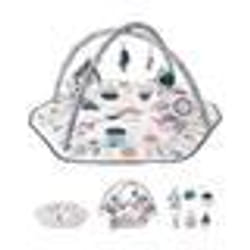Tapis dÉveil Bébé-VEVOR-1060 x 1060 mm-Tapis de Jeu dActivité avec Jouets Sensoriels Détachables-pour Nouveau-nés 0-18 Mois