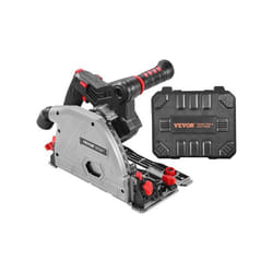 Scie Circulaire sans Fil-VEVOR-Lame 1397 mm-Kit Scie à Rail Plongeante sans Balais-pour Bois Plastique Métal