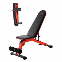 Banc de Musculation-VEVOR-Charge 544 kg-avec Pliage et Réglage Rapides-pour Entraînement Complet du Corps Gym Domicile