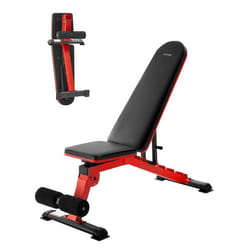 Banc de Musculation-VEVOR-Charge 544 kg-avec Pliage et Réglage Rapides-pour Entraînement Complet du Corps Gym Domicile