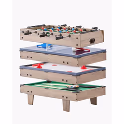 Table de Hockey sur Air-VEVOR-82 cm-4 en 1 Table de Jeu Combo-Table de Combinaison Multiple avec Hockey-pour Famille et Burea ...