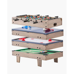 Table de Hockey sur Air-VEVOR-82 cm-4 en 1 Table de Jeu Combo-Table de Combinaison Multiple avec Hockey-pour Famille et Bureau