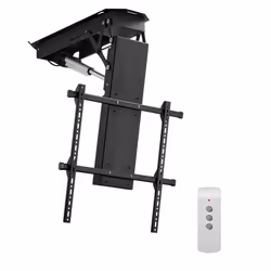 Support TV Plafond Motorisé-VEVOR-pour Écrans 813-178 cm-Fixation TV Réglable Électriquement-Charge 50 kg