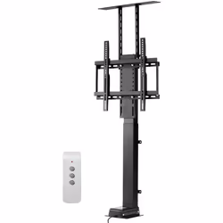 Support TV Motorisé Réglable-VEVOR-Fixation TV Charge 60 kg-pour Écran 813-140 cm-Accroche Téléviseur Max. VESA 400x400 mm