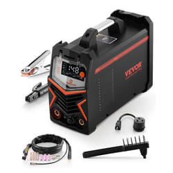 Poste à Souder TIG-VEVOR-205 A-Machine de Soudage 3 en 1-avec Grand Écran dAffichage LED-avec Démarrage Onduleur IGBT