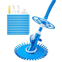 Aspirateur de Piscine à Aspiration Automatique-VEVOR-avec 12 Tuyaux de 800 x 46 mm-Nettoyeur de Piscine à Aspiration Latérale