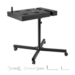 Séchoir Flash pour Sérigraphie-VEVOR-41x41 cm-Haute Puissance-Réglable en Hauteur-Rotation à 360 °-Base en Forme de X-Durcissement