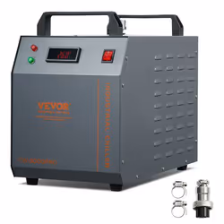Refroidisseur deau Industriel-VEVOR-CW-3000(PRO)-150W-Réservoir deau 12 L-Maximum 18 L/min-Machine de Gravure Laser