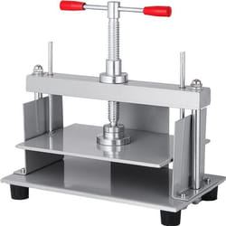 Presse à reliure-VEVOR-370x220x330mm- Presse à Percussion Papiers de Format A4 Cadre en Acier de 10 cm dÉpaisseur
