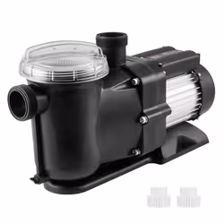 Pompe de piscine hors sol - VEVOR - 615 x 205 x 330 mm vitesse unique 2 HP 115 GPM 2850 tr/min ULpour piscines hors solspas