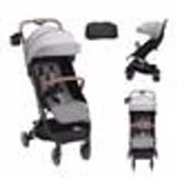 Poussette pour bébé - VEVOR - Poussette bébé nouveau-né enfant bas âge réglable en un clic gris foncé 710 x 440 x 1070 mm