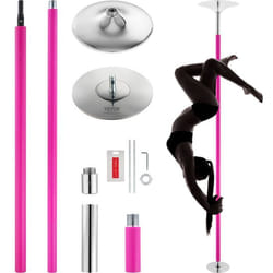 Barre de Pole Dance Professionnelle-VEVOR-Pôle de Danse Statique et Rotatif-Kit de Danse à la Barre Verticale-pour Club Gym