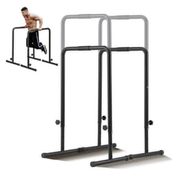 Barre dips - VEVOR - 795 x 685 x 95 mm Barre Dips Barres Parallèles Charge 200 kg Hauteur Réglable Fitness Gym 10 kg