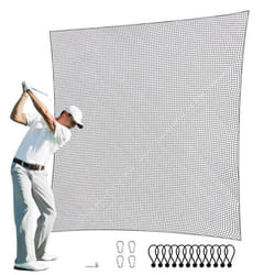 Filet dEntraînement au Golf-VEVOR-Nylon Robuste Matériels d’Entraînement-310x310 cm-Extérieur Intérieur (Filet Uniquement)