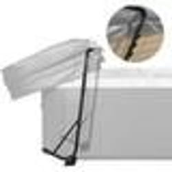 Lève-Couverture-VEVOR-Hauteur Ajustable 80-105cm Largeur 145-235cmInstallé Dessous Deux Côtés-pour Jacuzzi Spa Baignoire Balnéo