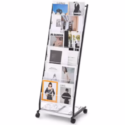 Caractéristiques & Détails Fabrication de qualité, durabilité durable : le présentoir à brochures à 6 compartiments VEVOR est ...