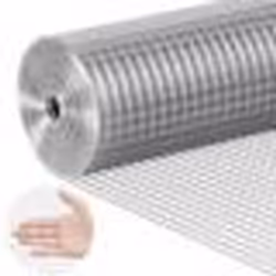 Grillage métallique soudé-VEVOR-610 mm x 762 m rouleau treillis métallique galvanisé à chaud maillage 127 x 127 mm-pour petit ...