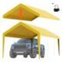 Toile dauvent de Rechange-VEVOR-Abri de Voiture-61x3 m-Imperméable et Protégée Contre UV-Couverture Supérieure Uniquement
