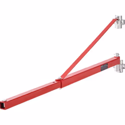 Bras de Support de Palan-VEVOR-Électrique-Charge 600 kg-Pivotant-Cadre de Palan Acier-180°-Atelier-Garage