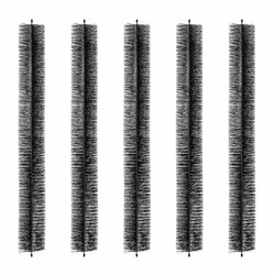 Brosse de Protection de Gouttière-VEVOR-46 m x 110 mm-Protège-gouttière Anti-feuilles 5PCS-pour Empêcher Débris dEntrer
