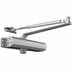Ferme-porte - VEVOR - Ferme-porte commercial résidentiel hydraulique automatique capacité de charge 150 kgargenté253 x 83 x 7 ...