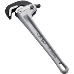Cle Serre Tubes Droite 35,6 cm, Tuyau a Griffe en Aluminium, Cle de Plomberie avec Reglage Automatique de la Machoire, Portable et Poignee