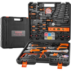 Vevor - kit deoutils de reparation domestique, 216 pieces, ensemble deoutils a main menager general, avec boite a outils portable, acier de haute