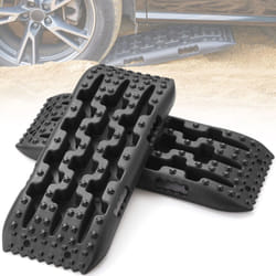 Tapis antiderapants pour pneus 10 tonnes, fabriques en pp durable, ideaux pour les vehicules tout-terrain, vus, camping-cars, comprennent un sac de