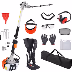 Caractéristiques & Détails Taille efficace : équipé d'un moteur 2 temps de 26 CC et d'une vitesse de 8 500 tr/min, le taille- ...