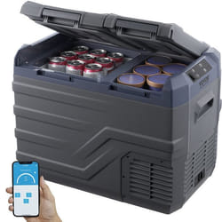Rfrigrateur Portable Compression 32 L Double Zone-VEVOR-pour Camion Bateau Maison Camping Extrieur