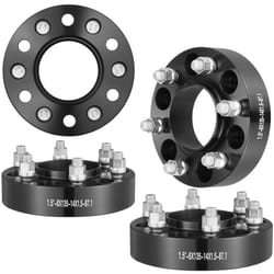 Vevor - Elargisseur de Voie 4PCs Epaisseur 38 mm, Entretoises de Roue 6 Boulons, Modeles de Boulons 152x135 mm, Alesage 87,1 mm, Filetage M14x1,5,