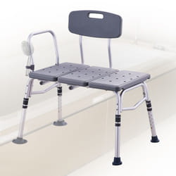 Banc de transfert de baignoire pour baignoire, sieges de douche reglables pour adultes, banc de douche leger pour personnes agees et handicapees,