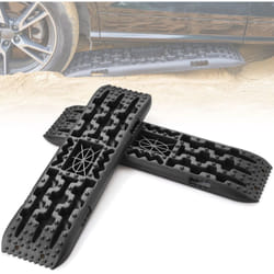 VEVOR Tapis de traction 10 TONNES pour utilisation hors route, adaptes aux vehicules/voitures/pick-ups/SUV/camping-cars, coussinets antiderapants