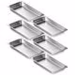 Bac Gastronorme-VEVOR-GN 1/1 Lot de 6-Inox-Bain-08 mm dÉpaisseur-67 cm Profondeur-Réfrigérateurs Stockage Restauration