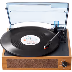 Caractéristiques & Détails Platine vinyle polyvalente à 3 vitesses : profitez de la possibilité de lire tous vos disques viny ...