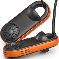 Seche-Chaussures Portable, Seche-Bottes Electrique avec uva, Chauffe-Chaussures Desodorise avec Sechage Rapide, pour Pantoufles en Coton, Bottes de
