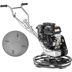 Truelle a gaz Vevor modele autoporte de 24 po avec plateau flottant, 6 cv pour une finition lisse du beton, outil de surface en ciment a chape