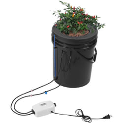 Vevor - Systeme de Culture Hydroponique dwc, Kit Goutte a Goutte Superieur, Culture en Eau Profonde 20 l, 1 Seau, Pompe a Air, Pierres a Air,