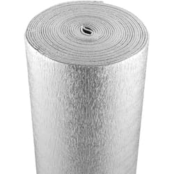 Vevor - Rouleau deisolation doublement reflechissant, barriere radiante en mousse, 5,5 mm 48 po x 50 pi, feuille dealuminium double face, bouclier