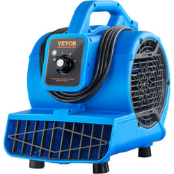 Vevor - Souffleur de sol, 1360 tr/min, ventilateur de sechage refroidissement, 17 m³/min, seche-tapis portable avec 4 angles de soufflage, reglage a