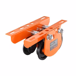Chariot Porte palan VEVOR Charge 0.5T vec Roues pour Palan Industrielle avec Roues pour Palan Droite & Courbée Réglable 60-12 ...