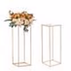 Support Fleur Mariage - VEVOR - 2PCS Support Fleurs Mariage Centre Table Mariage Stratifié Acrylique 80cm