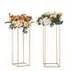 Support Fleur Mariage - VEVOR - 2PCS Support de Fleurs de Mariage Centre Table de Mariage Métal Doré 80 cm