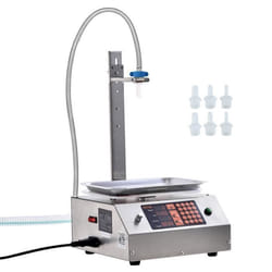 Machine de Remplissage Liquide - VEVOR - 26 x 263 x 13 cm78 kgacier inoxydable 201Capacité de pesage 30-15000 g