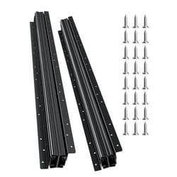 Glissières de Tiroir sous Escalier-VEVOR-800 mm-Coulisses de Tiroir à Roulement à Billes à Extension Complète-Charge 117 kg