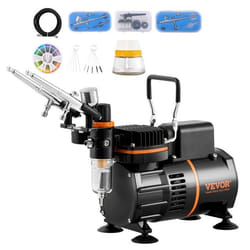 Kit daérographe-VEVOR-Compresseur dair à Double Ventilateur-3 Pistolets-Art de longle Cuisine Maquillage
