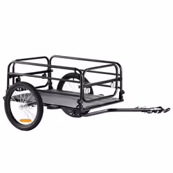Remorque de vélo-VEVOR-capacité de charge de 725 kg chariot de véloroues de 406 mm-pour les roues de vélo de 5588mm à 7112mm