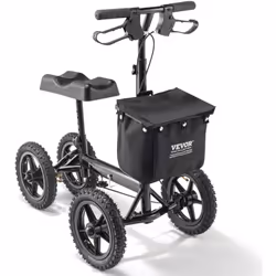 Caractéristiques & Détails Forte capacité de chargement : la trottinette VEVOR est dotée d'un cadre en aluminium robuste qui ...