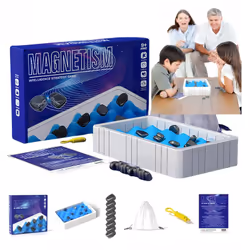 [Jeu d'échecs magnétique] Les échecs magnétiques amusants sont un jeu qui développe la pensée logique des enfants, améliore l ...