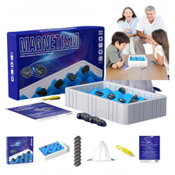 2024 Jeu d'échecs magnétique portable, jeu de stratégie pour enfants et adultes, jeu de fête en famille amusant, jeu de société magnétique